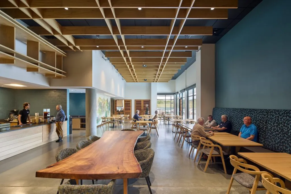 Sausalito commercial cafe interior painting